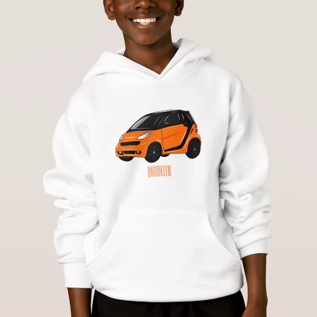 Bild på mikrobilars tecknad t shirt (Framsida)