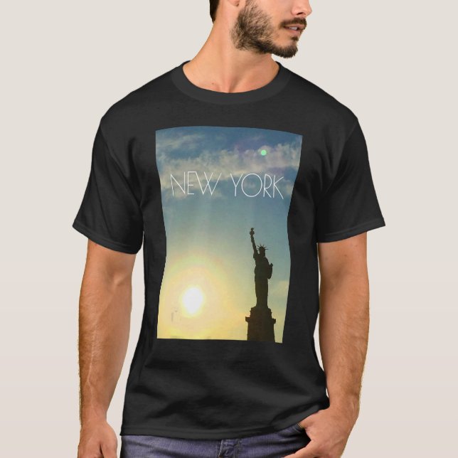 Bild på New York frihetsgudinnan T Shirt (Framsida)