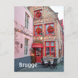 Bild på resa i Brugge Belgium Vykort