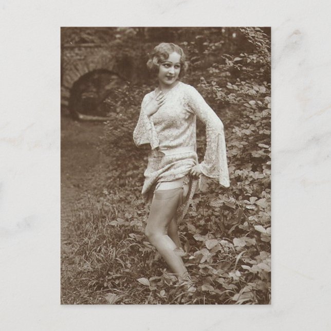 Bild på Risqué Vintage Vykort (Framsida)
