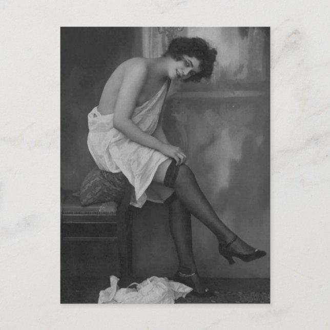 Bild på Risqué Vintage Vykort (Framsida)