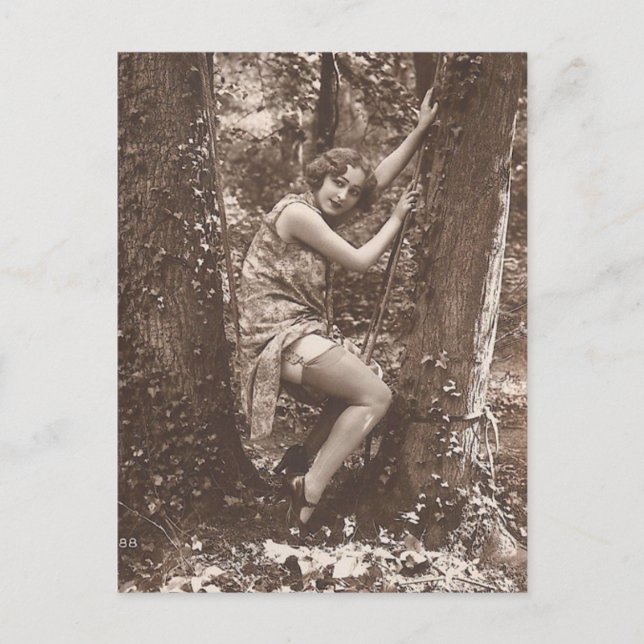 Bild på Risqué Vintage Vykort (Framsida)