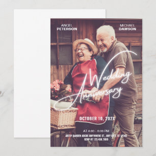 Bild på Romantic Bröllop-årsdagen Inbjudningar