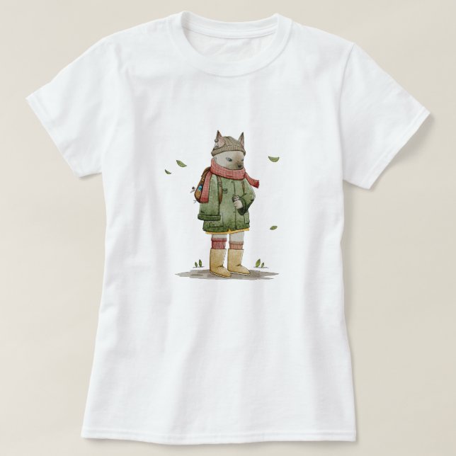 Bild på ruttkorgen - T-shirt (Design framsida)