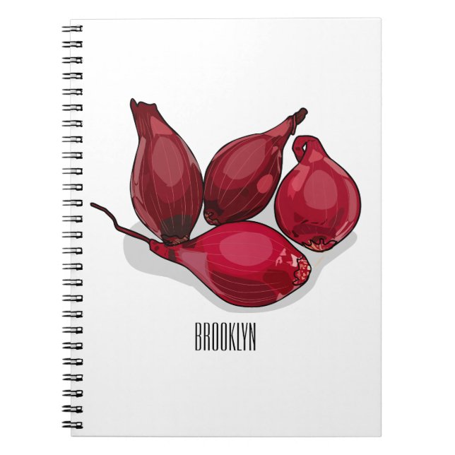 Bild på Shallot-tecknaden Anteckningsbok (Framsidan)