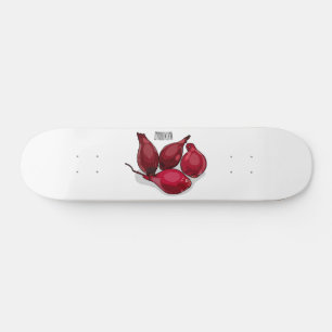 Bild på Shallot-tecknaden Mini Skateboard Bräda 18,5 Cm