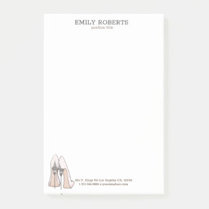 Bild på Stiletto-skor Post-it Block