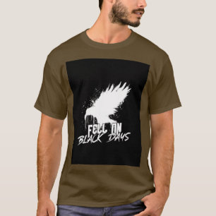 Bild på svart dagg t shirt