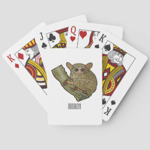 Bild på Tarsier-tecknaden Casinokort