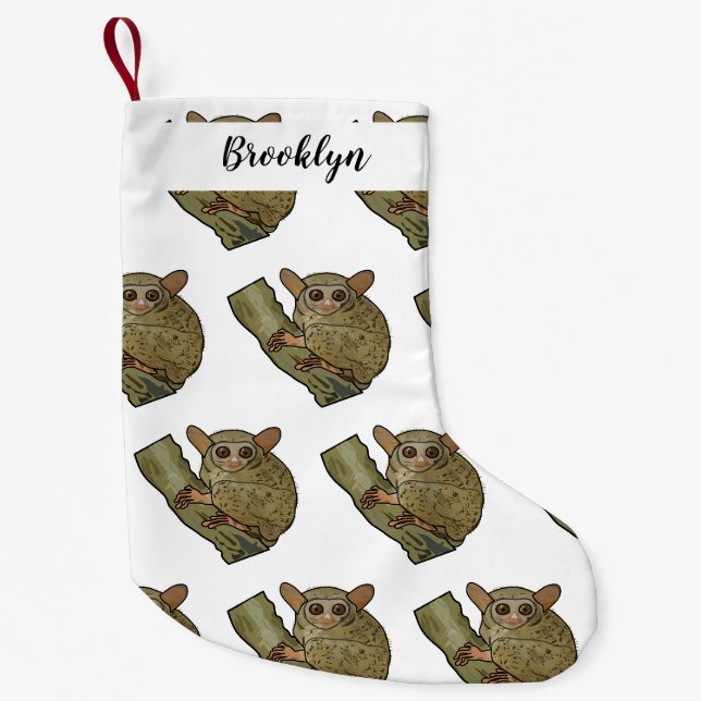 Bild på Tarsier-tecknaden Liten Julstrumpa (Framsidan)