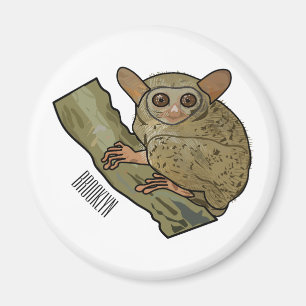 Bild på Tarsier-tecknaden Magnet
