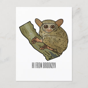 Bild på Tarsier-tecknaden Vykort