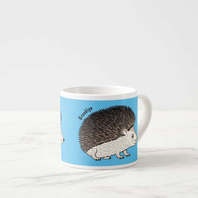 Bild på tecknad för kittsäckssäkring av kutym espressomugg (Framsida höger)