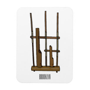 Bild på tecknaden Angklung Magnet