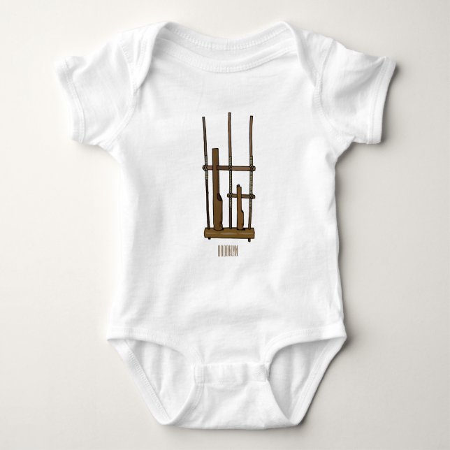Bild på tecknaden Angklung T Shirt (Framsida)