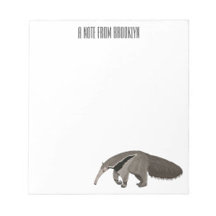 Bild på tecknaden Anteater Anteckningsblock
