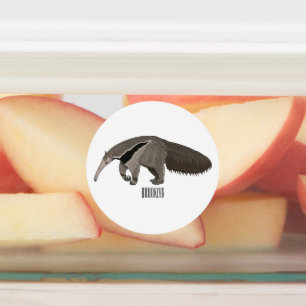 Bild på tecknaden Anteater Klistermärke