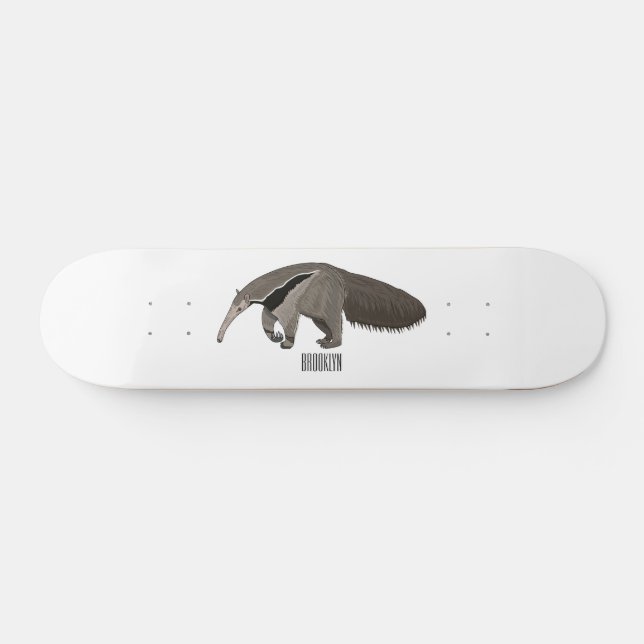 Bild på tecknaden Anteater Mini Skateboard Bräda 18,5 Cm (Horz)
