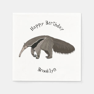Bild på tecknaden Anteater Pappersservett