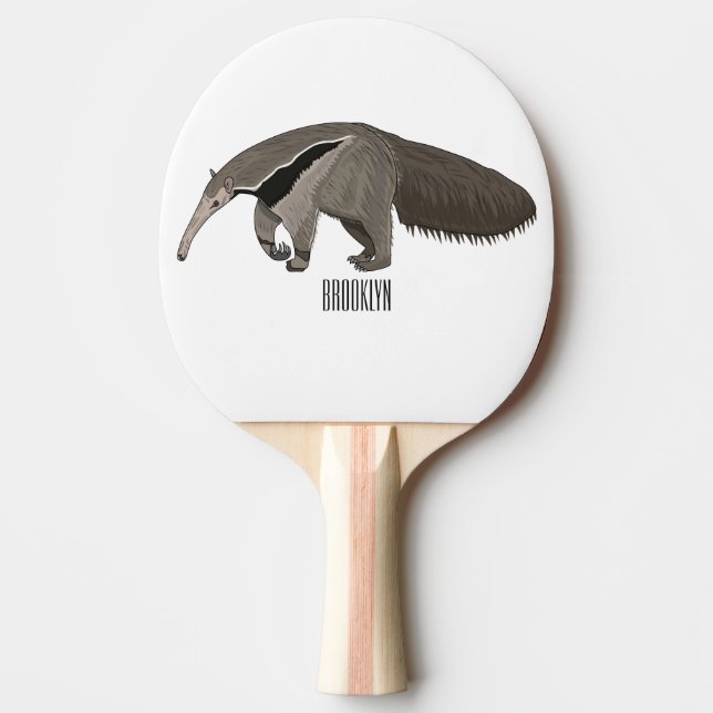 Bild på tecknaden Anteater Pingisracket (Framsidan)