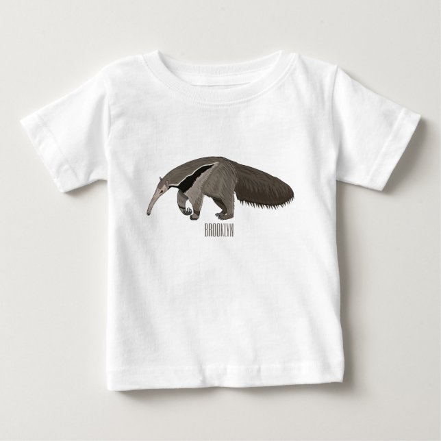 Bild på tecknaden Anteater T Shirt (Framsida)