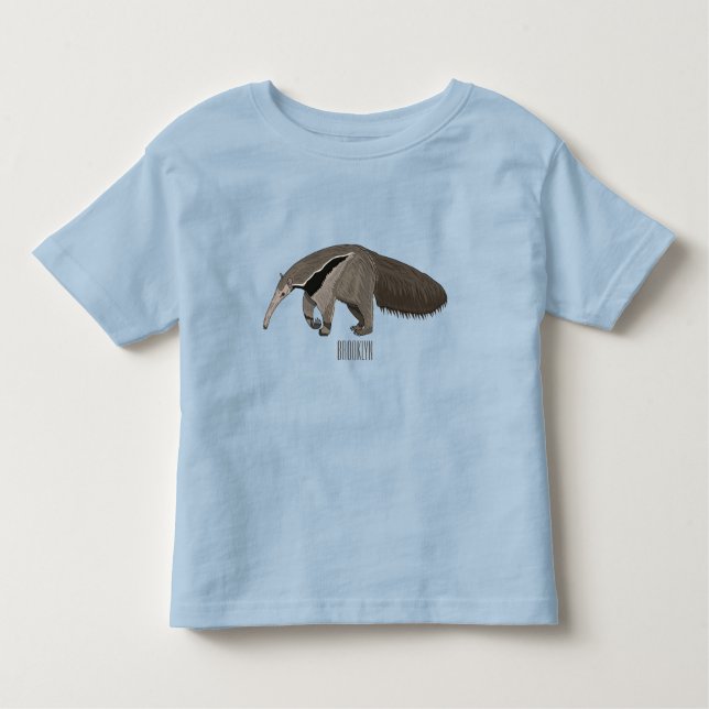 Bild på tecknaden Anteater T Shirt (Framsida)