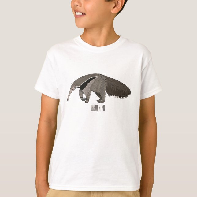 Bild på tecknaden Anteater T Shirt (Framsida)