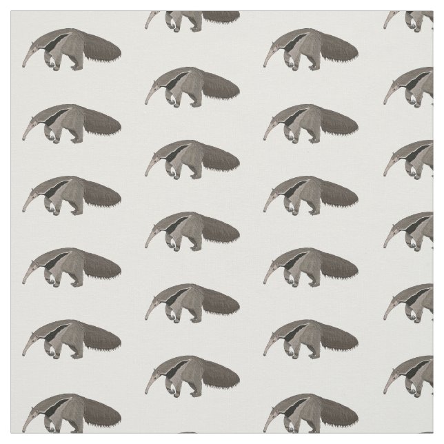 Bild på tecknaden Anteater Tyg (Provkarta)
