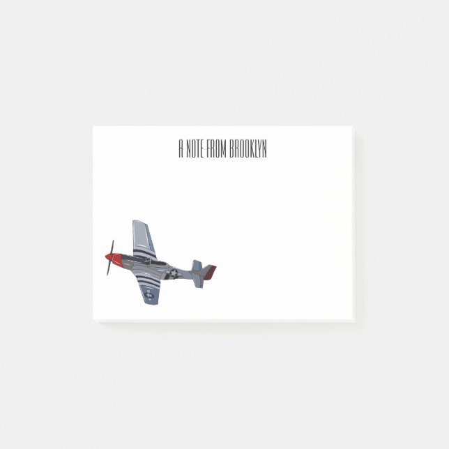 Bild på tecknaden av brandbomber post-it block (Framsida)