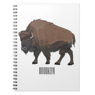 Bild på tecknaden Bison Anteckningsbok