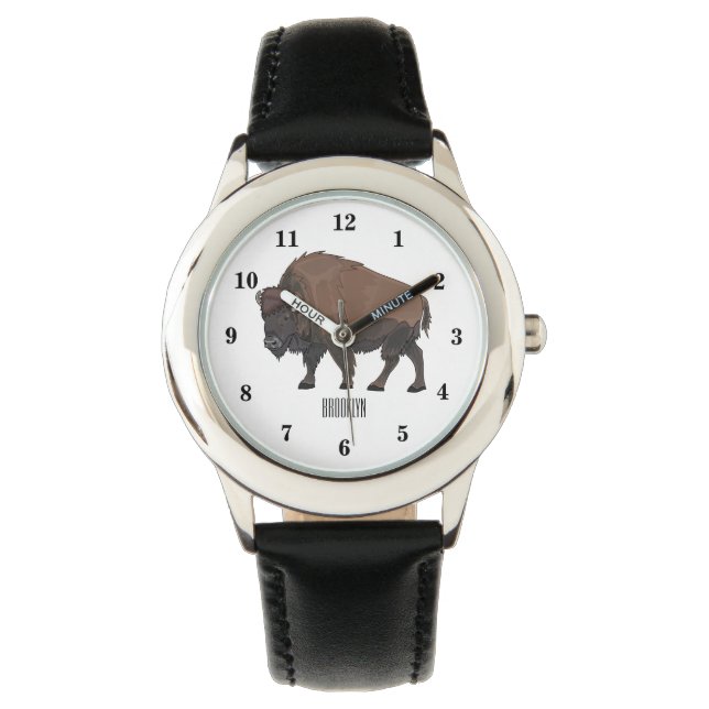 Bild på tecknaden Bison Armbandsur (Framsida)
