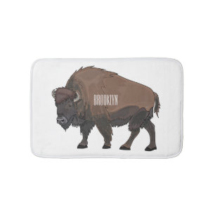 Bild på tecknaden Bison Badrumsmatta