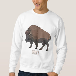 Bild på tecknaden Bison Lång Ärmad Tröja