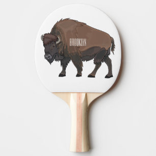 Bild på tecknaden Bison Pingisracket