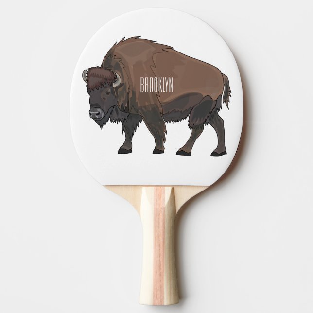 Bild på tecknaden Bison Pingisracket (Framsidan)