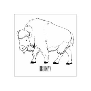 Bild på tecknaden Bison Stämpel