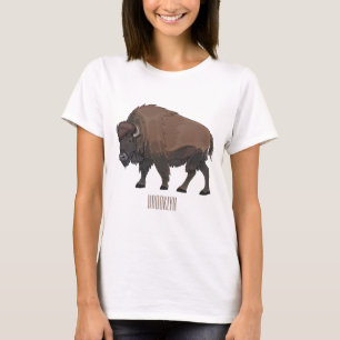 Bild på tecknaden Bison T Shirt