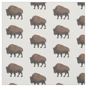 Bild på tecknaden Bison Tyg