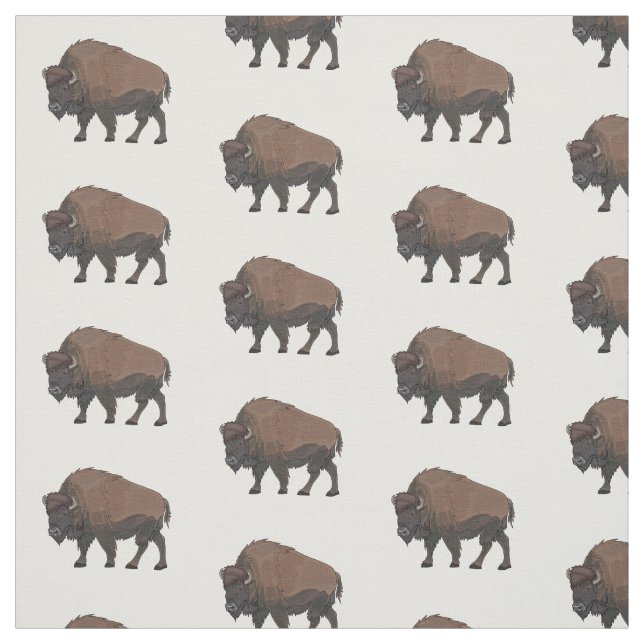Bild på tecknaden Bison Tyg (Provkarta)