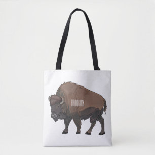 Bild på tecknaden Bison Tygkasse
