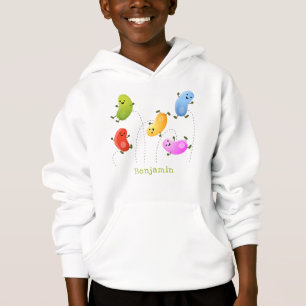 Bild på tecknaden Cute lycklig-jellybeans som hopp T Shirt