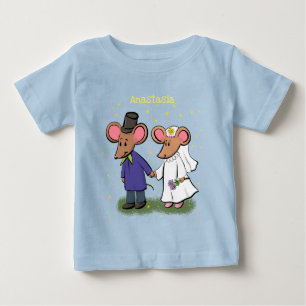 Bild på tecknaden Cute-mus par T Shirt