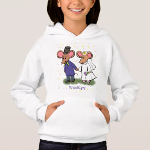 Bild på tecknaden Cute-mus par T Shirt