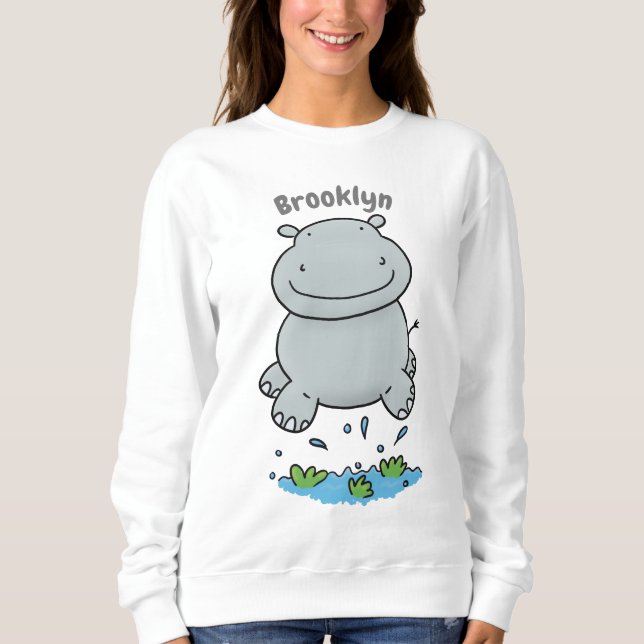 Bild på tecknaden för att hoppa i kugghjulet t shirt (Framsida)