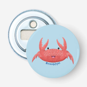 Bild på tecknaden för Cute Red Spot Crab Flasköppnare