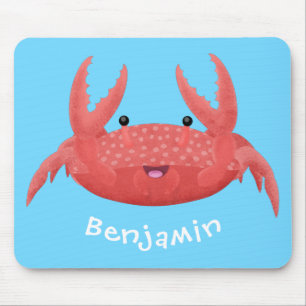 Bild på tecknaden för Cute Red Spot Crab Musmatta