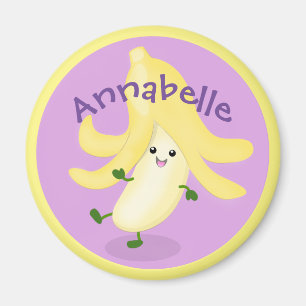 Bild på tecknaden för dans-banan i Cute lycklig Magnet