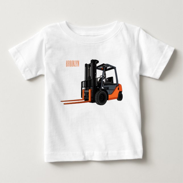 Bild på tecknaden för gaffeldrag t shirt (Framsida)