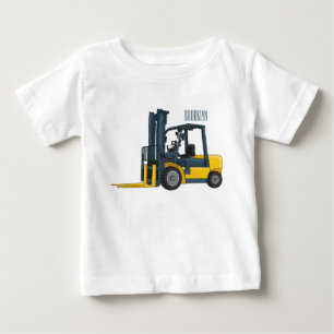 Bild på tecknaden för gaffeldrag t shirt
