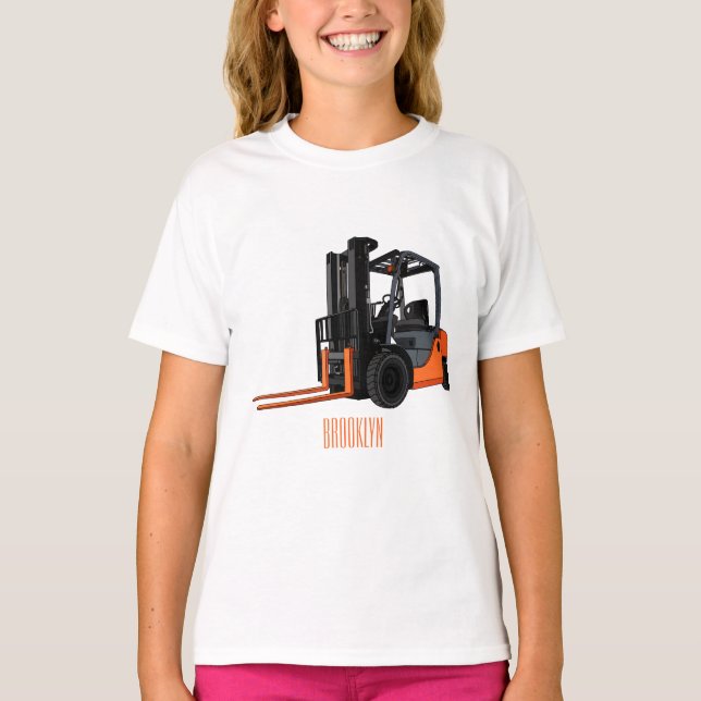 Bild på tecknaden för gaffeldrag t shirt (Framsida)